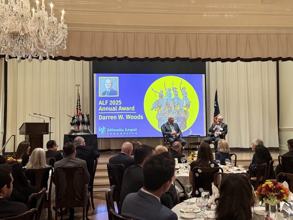 On-stage conversation with 2025 Annual Award honoree Darren W. Woods